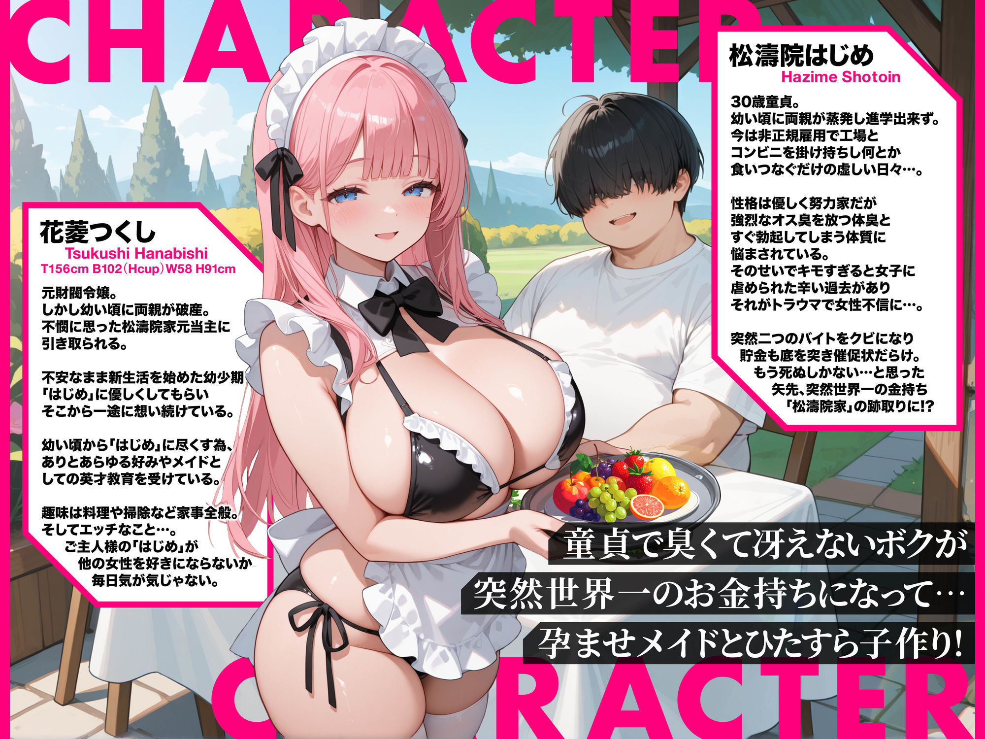 【衝撃】童貞が世界一のお金持ちに!? 『孕ませメイドの子作りご奉仕』VOL.1がヤバすぎる！792円で体験する超絶メルヘンH【限定特典付き】 - 画像1